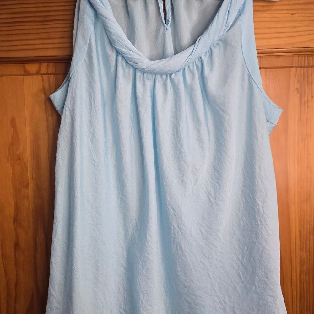 Light Blue Talbots Dressy Tank Top Size 16